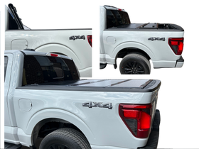 Cheetah-Pro FB Series Flip Back Hard Trifold Tonneau Cover for Ford F150 2009 - 2025 5.5FT