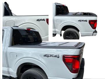 Cheetah-Pro FB Series Flip Back Hard Trifold Tonneau Cover for Ford F150 2009 - 2026 5.5FT