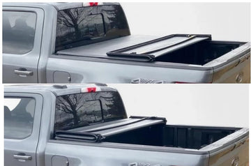 Cheetah Pro Soft Trifold Tonneau Cover ST Series fits Toyota Tundra 2007 - 2013 8FT / 96” inches Long bed - 0