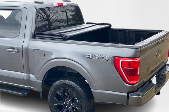 Soft Trifold Tonneau Cover fits Silverado Sierra 2014 - 2018 6.6ft