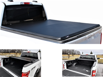 Soft Trifold Tonneau Cover for Toyota Tundra 14 - 18  6.5ft box - Tecman Automotive inc  