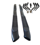 Running boards for Dodge ram Quad cab 2010 - 2018 5" Curved oval Black-1