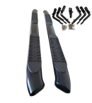 Running boards for Dodge ram crew cab 2010 - 2018 5" Curved oval Black-1