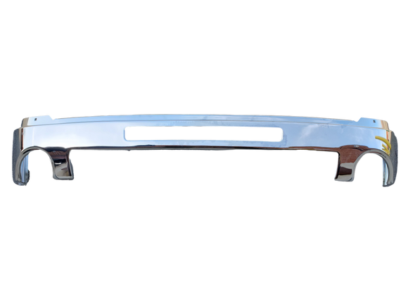 Replaces GM1002834 BUMPER FACE BAR FR CHROME STEEL W/TOWING EXCLUDE DENALI