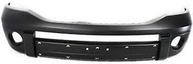 For Ram CH1000872C BUMPER FR PRIMED W/HOLE FOR CHROME INSERT CAPA 2006 - 2009