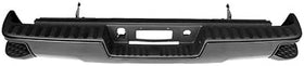 REPLACES GM1103177 BUMPER REAR COMPLETE ASSY BLACK W/CORNER STEP W/O SENSOR