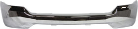 REPLACES GM1002860 BUMPER FACE BAR FOR SILVERADO FR STEEL CHROME W/O FOG LAMPS/SENSORS