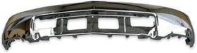 Replaces: GM1002844 BUMPER FACE BAR FR CHROME W/O FOG LAMP/SENSOR