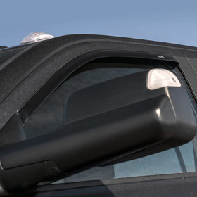 Auto Vent Shade 194109 in-Channel Vent Visor Side Window Deflector, 4-Piece Set for 2009-2018 Dodge 1500 Crew Cab, 2010-2018 Ram 2500 and 3500 w/Crew and Mega Cab; 2019 Ram 1500 Classic Crew Cab - 0