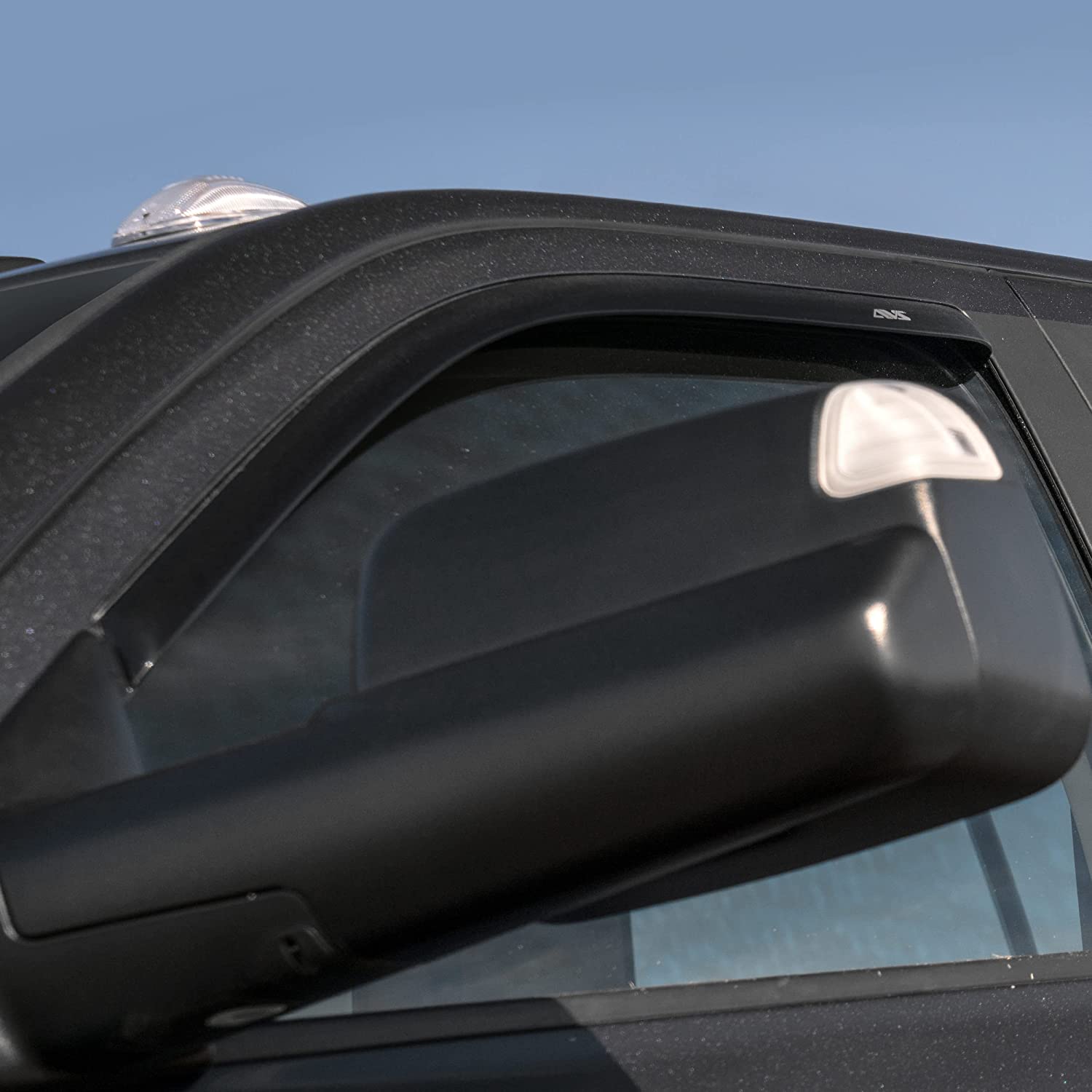 Auto Ventshade 194101 in-Channel Ventvisor - 4 Piece,Smoke Ram 2009 - 2018 Quad Cab 2019 - 2022 Classic models - 0