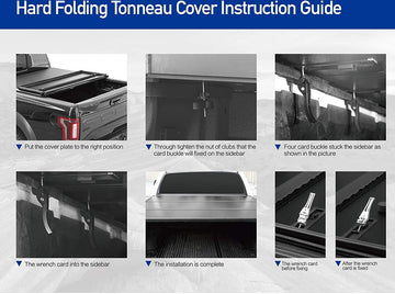 Hard Trifold Tonneau Cover fits Colorado Canyon 2015 - 2020 5ft - 0