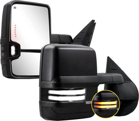 Towing Mirrors for Chevy Silverado GMC Sierra 2007 - 2013