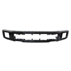 For Ford F150 FO1002424 BUMPER FACE BAR FR PRIMED W/FOG LAMP HOLES W/O END CAPS 2015 - 2017
