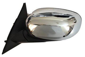 Side mirror for Chrysler 300 Magnum Driver side Power heated Chrome - Tecman Automotive inc  