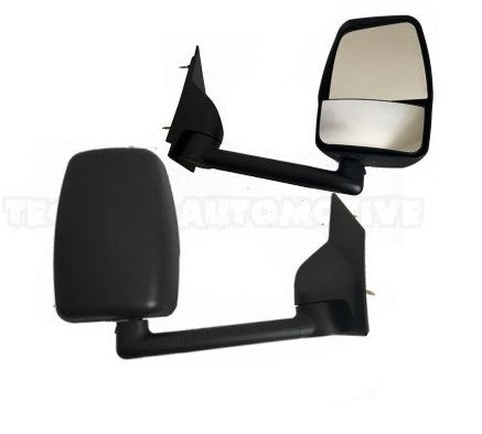 Towing mirrors fit 2003 - 2018 Chevy Express GMC Savana Manual Pair