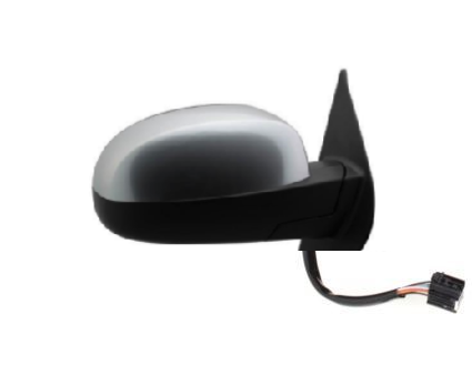 Side mirror Fits Chevy GMC Trucks 2007 - 2014 Chrome Power Passenger side - Tecman Automotive inc  