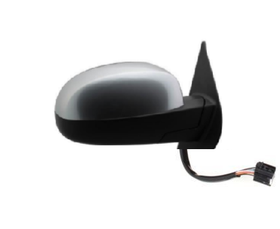 Side mirror Fits Chevy GMC Trucks 2007 - 2014 Chrome Power Passenger side - Tecman Automotive inc  