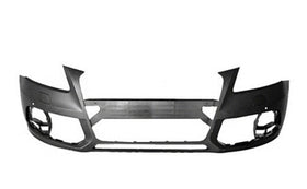 Replaces AU1000200 BUMPER FR W/H/LP WASH/SENSOR HOLE W/O S-LINE PKG PRIMED