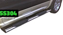 Side step bars for Ford F150 Crew cab 2009 - 2014  5" oval Chrome-1