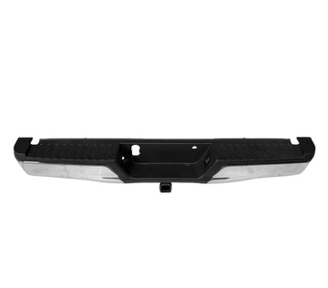 BUMPER REAR CHROME W/BLACK PAD W/MAX TOW HITCH W/O SENSOR for Ford f150 2015 - 2020 FO1103187
