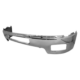 Replaces : GM1002837 BUMPER FR W/FOG LAMP HOLE CHROME STEEL For Silverado 2500 3500