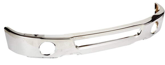 Replaces FO1002399 BUMPER FACE BAR FR CHROME W/ROUND FOG