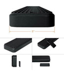 For Ford F-150 2009-2014 APG IB06EAG7B 5" iStep Cab Length Black Running Boards-3