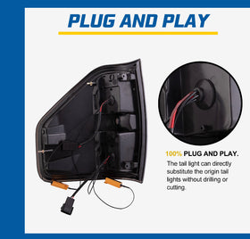 Taillights for Ford F-150 2009-14 . Black smoked. LH RH set - 0