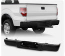 Rear Complete bumper assembly for Ford F-150 2009 - 2014 w/o sensor holes-1