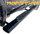 Side steps fits Silverado Sierra 5" 2007 - 2018 Extended cab Black-1