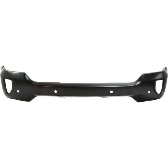 REPLACES GM1002863 BUMPER FACE BAR FOR SILVERADO FR STEEL PRIMED W/FOG LAMPS/SENSORS