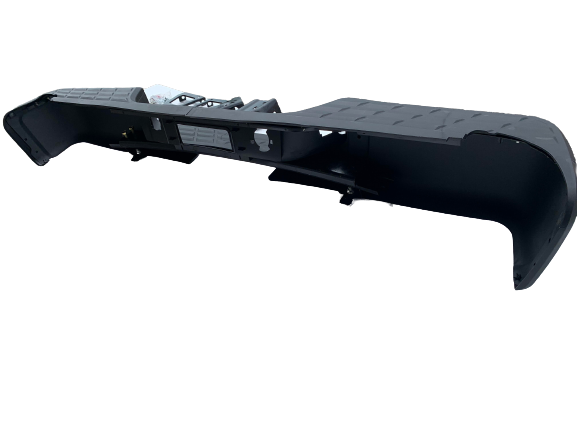 Rear Bumper for GMC Sierra Chevy Silverado 2007 - 2013 Black w/o sensor holes
