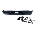 Rear Bumper for GMC Sierra Chevy Silverado 2007 - 2013 Black w/o sensor holes-4